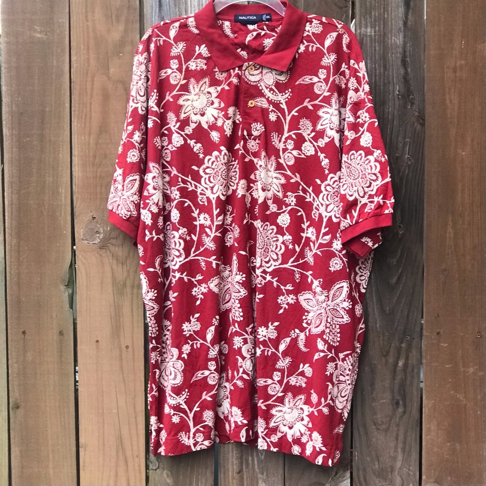 NWOT VINTAGE NAUTICA POLO L